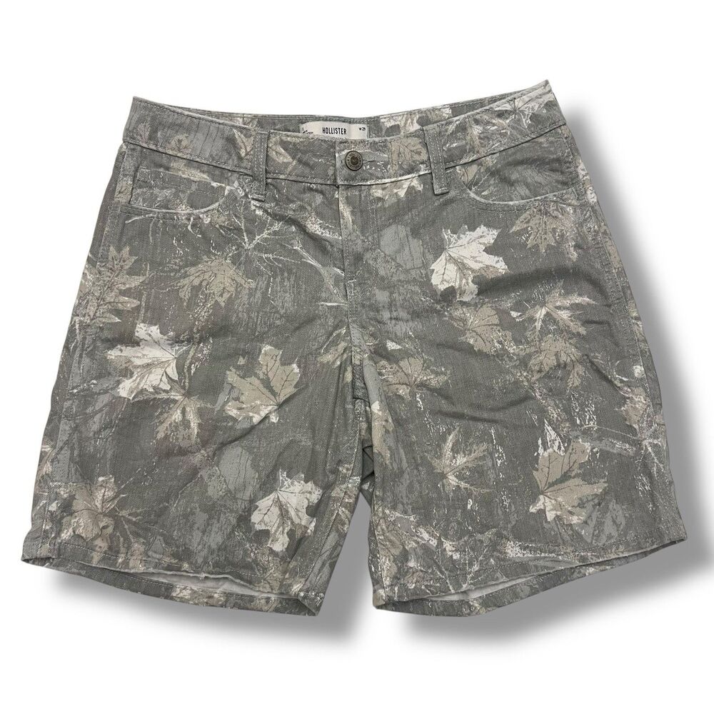 Hollister Jean Shorts Women’s‎ 8 W 29 Camo